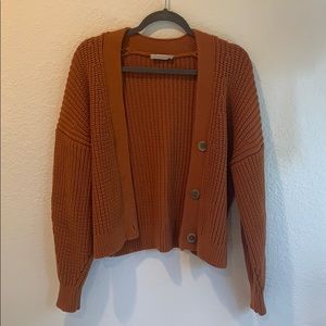 Everlane Texture Crop Cardigan